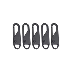 Universa Zipper Öse X1, 5er-Set, schwarz