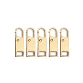 *Universa Zipper Öse X2, 5er-Set, gold