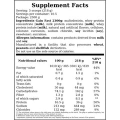 Universal Gain Fast - 2300g - Banana