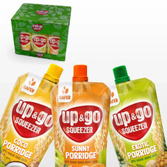 up&go Squeezer Porridge Mix (3 Sorten)