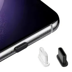 USB C Staubschutzkappe Silikon, schwarz