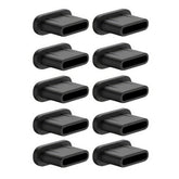 USB C Staubschutzkappe Silikon, schwarz