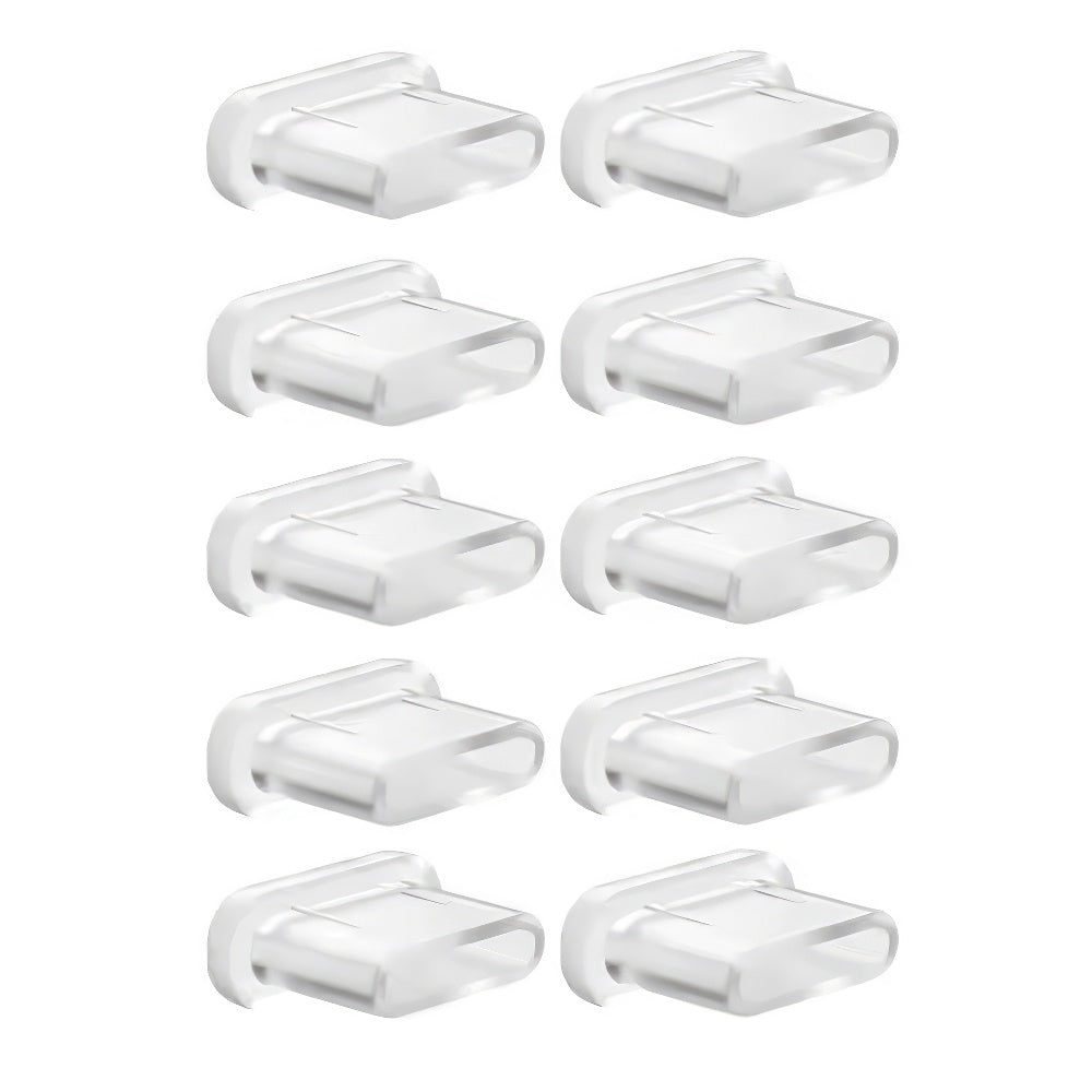 USB C Staubschutzkappe Silikon, transparent
