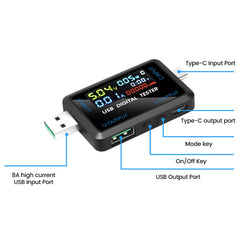 * USB-C + USB Digital Power Tester