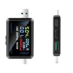 * USB-C + USB Digital Power Tester