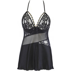 V-10479 babydoll & string black