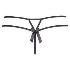 V-8738PS Plus Size string black