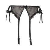 V-8752PS Plus Size garter belt black