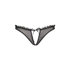 V-8758PS Plus Size string black