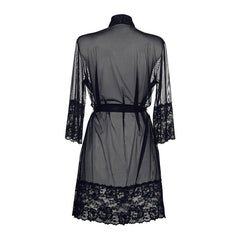 V-8840 peignoir black