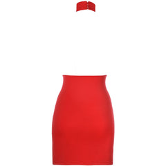 V-9139 dress red