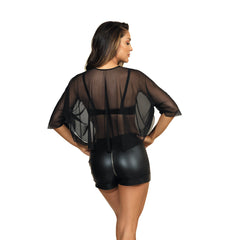 V-9160 blouse black