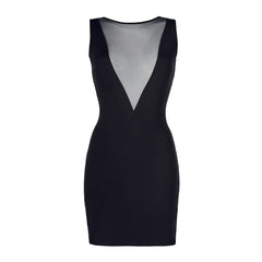V-9209 dress black