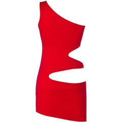 V-9249 dress red