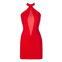 V-9259 dress red