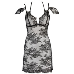V-9509 babydoll & string black