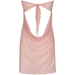 V-9519 babydoll & string pink