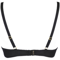 V-9781 bra black with open cups