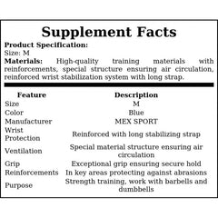 V-Fit Blue Gloves - M