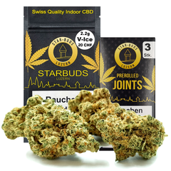 STAR-BUDS Indoor CBD Blüten, V-ICE 4g (kleine Blüten)
