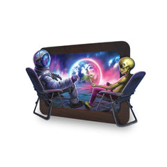 V Syndicate - 3D Wood Rolling Tray - 30 x 18cm - Blunt Orbit