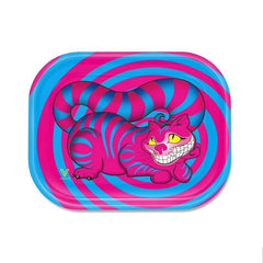 V Syndicate - Metal Rolling Tray - 18 x 14cm - Seshigher Cat