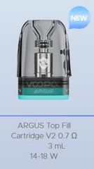 3x VOOPOO Argus Pod V2, 3ml