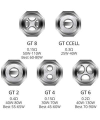 3 x Vaporesso GT Coil