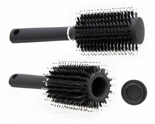 Verstecktresor / Stash - Haarbürste - Schwarz - 1 Stück