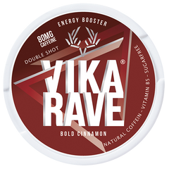VIKA - Rave - Energy Booster - Double Shot 80mg - Bold Cinnamon