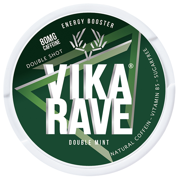 VIKA - Rave - Energy Booster - Double Shot 80mg - Double Mint
