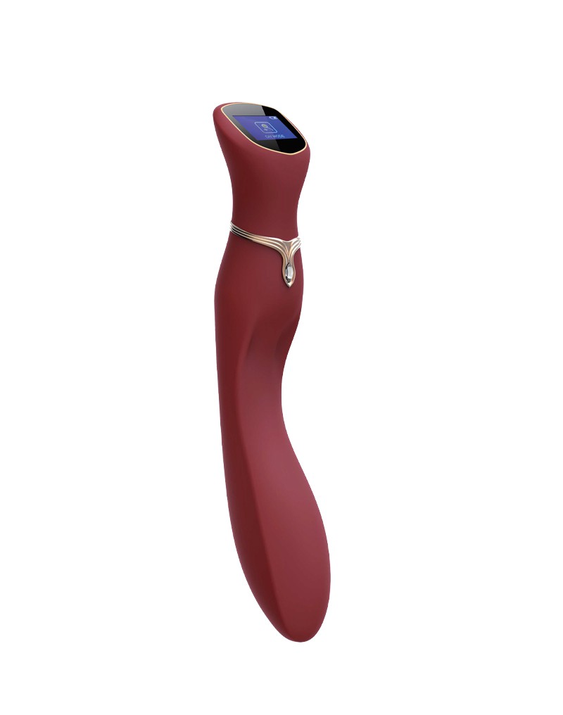 Viotec - Chance - G-Punkt Massager - Gold & Weinrot