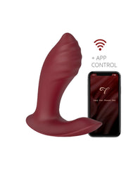 Viotec - Loyte - Prostatavibrator mit App-Steuerung - Weinrot