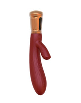 Viotec - Mina - Rabbit-Vibrator - Gold und Weinrot