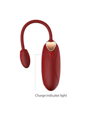 Viotec - Oliver Pro - Tragbarer Vibrator mit App-Steuerung - Gold & Weinrot