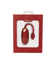 Viotec - Oliver Pro - Tragbarer Vibrator mit App-Steuerung - Gold & Weinrot