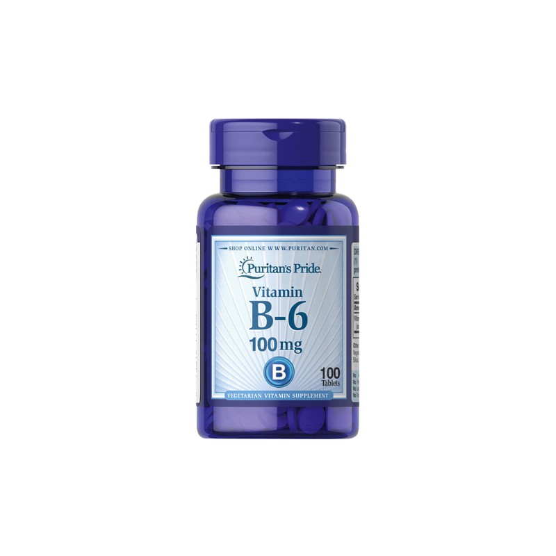 Vitamin B-6 100mg - 100tabs.