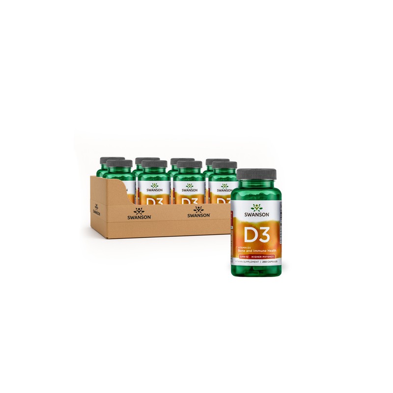 Vitamin D-3 2000IU - 250caps x30