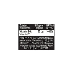 Vitamin D3 2000 IU 120 Softgel