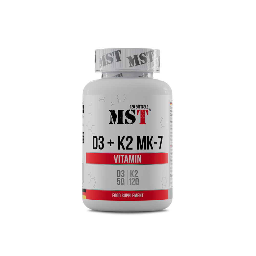 Vitamin D3 + K2 MK7 120 Caps