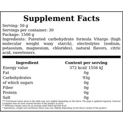 Vitargo Carbohydrates+Electrolyte - 1500g - Grape x4
