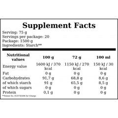 Vitargo Pure - 1500g - Natural
