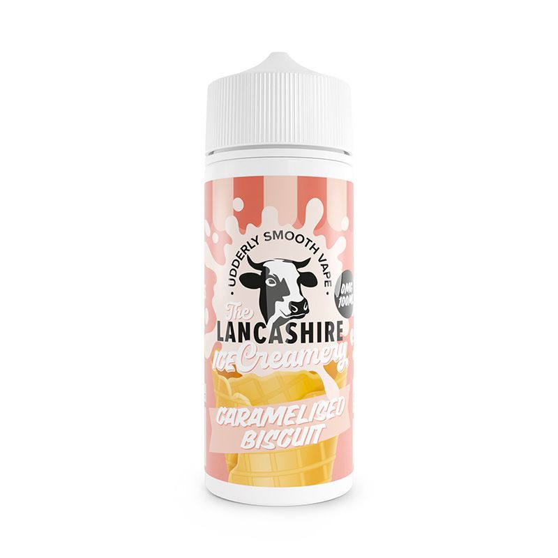 The Lancashire Ice Creamery - Caramelised Biscuit - 100ml - Shortfill