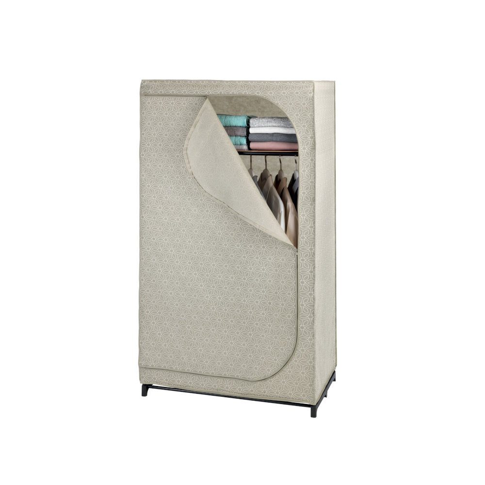 Wenko Kleiderschrank Balance mit, Ablage taupe/design