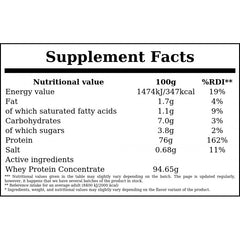 Whey 100 - 700g - Salted Caramel