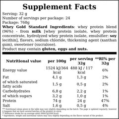 Whey Gold Standard - 768g - Chocolate Peanut Butter x6