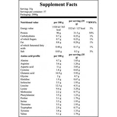 Whey Isolate 90 - 2000g - Strawberry Banana x6