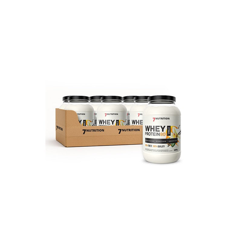Whey Protein 80 - 2000g - Vanilla x6