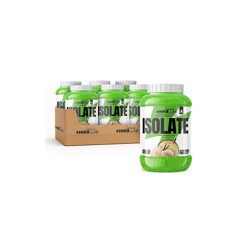 Whey Protein Isolate - 1800g - Vanilla x4