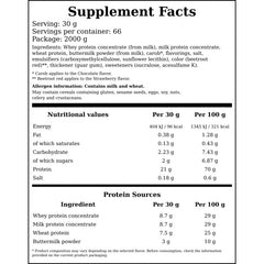 Whey Protein Plus - 2000g - Chocolate